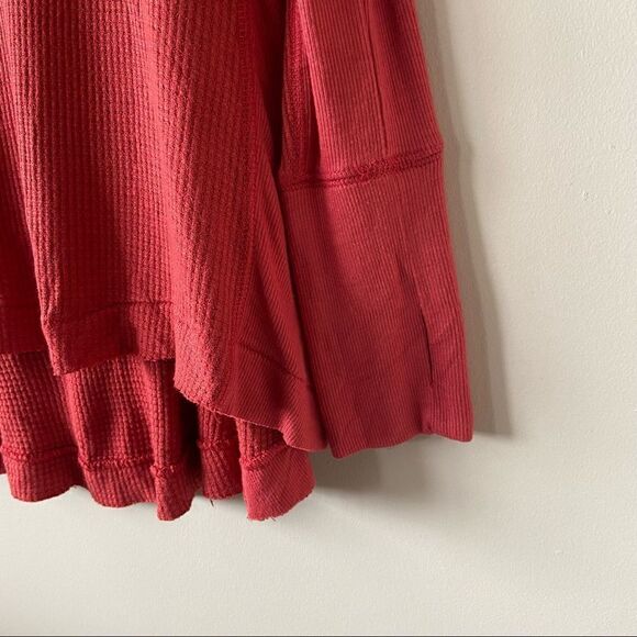 NWOT-FREE People “Malibu” High Low Thermal - Picture 9 of 13